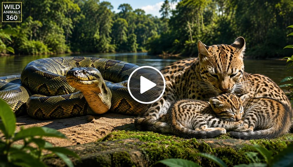 Wild Life Amazon Jungle: The Silent Giant – World’s Biggest Anaconda in the Amazon Forest